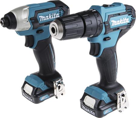 CLX228AJ Makita , 12V Cordless Cordless Power Tool Kit - Power Tools Kit, Type G - British 3-pin
