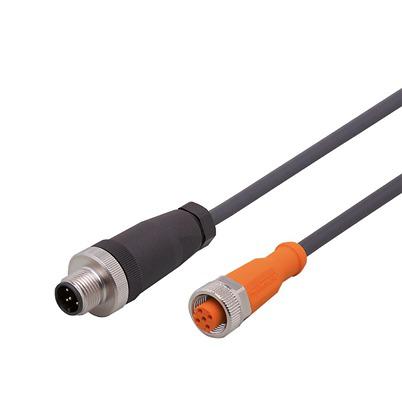 EY3092 ifm electronic, EY Series M12 Cable, 100mm Cable Length for Use with Sensor