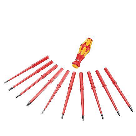 05135871001 Wera 35 Piece Kraftform Kompakt W Imperial 1 Maintenance Tool Kit with Box, VDE Approved