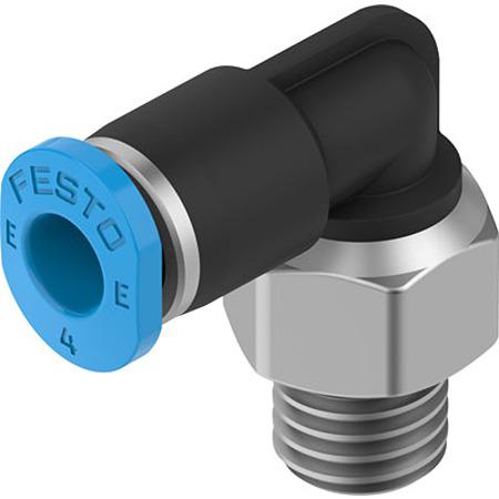 NPQE-L-M7-Q4-F1A-P10 Festo NPQE-L Series Push-in Fitting, M7 to Push In 4 mm, Threaded Connection Style,