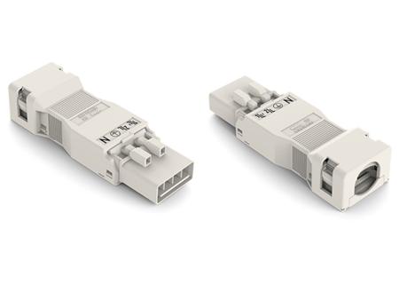 890-134 WAGO, 890 Series Male Plug for use with Lighting Connector