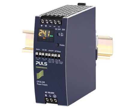 CP20-248 PULS C Series DIN Rail Power Supply, 100 → 240V ac, dc Input, 24V dc Output, 17.1 → 20A Output, 480W