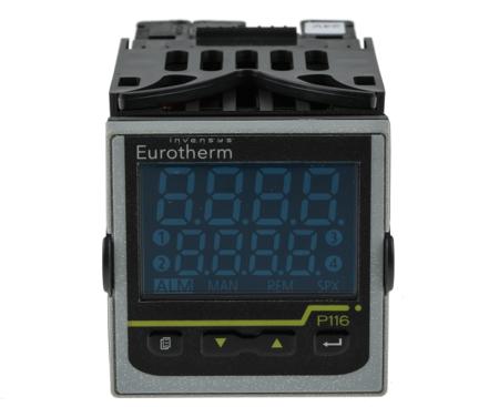 P116/CC/VL/LRR Eurotherm Piccolo P116 PID Temperature Controller, 48 x 48mm, 3 Output Logic, Relay, 24 V ac/dc Supply Voltage