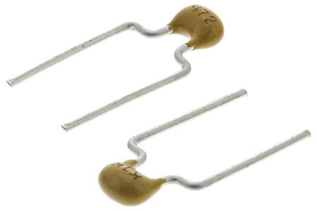 C322C472K1R5TA KEMET 4.7nF Multilayer Ceramic Capacitor MLCC, 100V dc V, ±10% , Through Hole