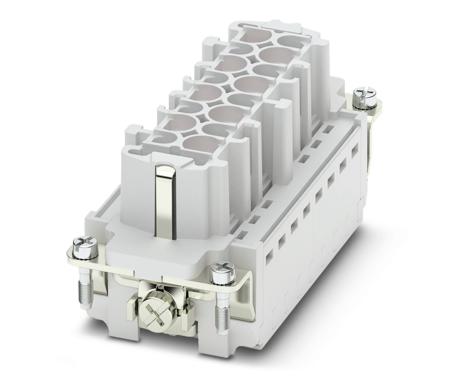 1405263 Phoenix Contact Heavy Duty Power Connector Insert, 16A, Female,  HC-HV06 Series, 4 Contacts