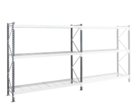 ZRRAYGRIL201560D2 Manorga RAL 7024 Sheet Steel Galvanised Storage Rack System Shelving System, 2000mm x 1500mm