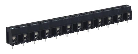 897-0809 RS Pro 10mm Pitch Straight, PCB Terminal Block, PCB Mount, 12 Way