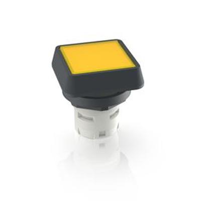 1.65.124.301/1403 RAFI Yellow Push Button LED for Use with Push Buttons