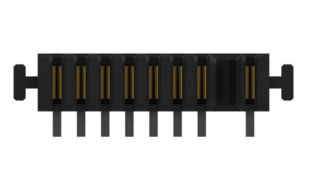 1747786-1 TE Connectivity, 1747786, 8 Way, 1 Row Housing Receptacle