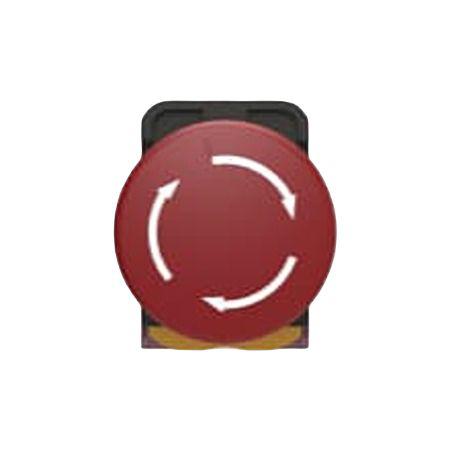 PBES22L100R TE Connectivity PBES22 Series Illuminated Emergency Stop Push Button, Panel Mount, 22.3mm Cutout, 1NO, IP20, IP65