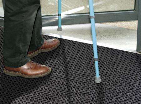 M69MINIRL1X10 ID Group M69MIN Natural Rubber Anti-Fatigue Mat, 1m x 10m x 10mm