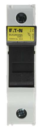 CHPV1U Eaton 30A Rail Mount Fuse Holder for 10 x 38mm Fuse, 1P, 1kV