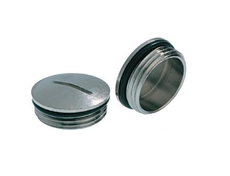 52103115 Lapp Black M16 Threaded Blanking Plug, Nickel Plated Brass, IP68