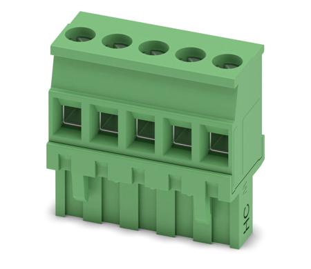 1912430 Phoenix Contact, 5.08mm Pitch, 5 HC/ 5-ST, MVSTBR 2, 5 Way, Pluggable Terminal Block, Plug, Plug-In,