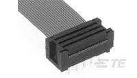 1-111595-1 TE Connectivity AMP-LATCH Series Vertical PCB PCB Connector, 50 Contact(s), 1.27 mm Pitch, 4 Row