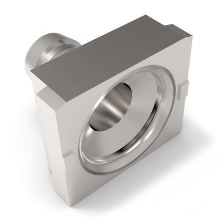 2-2308349-2 TE Connectivity Crimp Flange for use with Rail Data Connectors, Rail D-sub Backshells