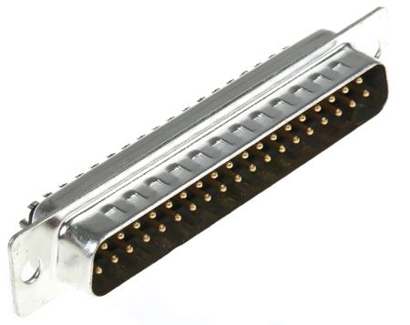 MHDB37SP MH Connectors MHDB 37 Way Cable Mount D-sub Connector Plug, 2.77mm Pitch
