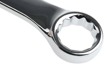 495-3605 RS Pro 27 mm, 362 mm Chrome Vanadium Steel Combination Spanner
