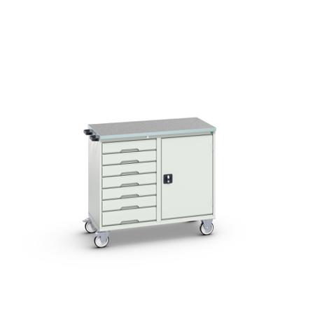 16927126.16 Bott Steel Trolley Trolley, 1050 x 600 x 980mm, 200kg Load