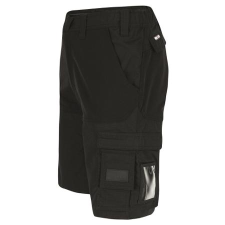 23MBM1901BK-38 Herock 23MBM1901 Black Polyester Work shorts, 38in