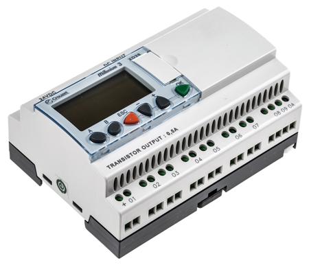 88970162 Crouzet Millenium 3 Series Logic Module, 24 V dc Supply, Transistor Output, 16-Input, Analogue, Digital Input
