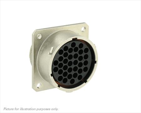 UT002235SH6 Souriau Sunbank by Eaton Circular Connector, 35 Contacts, Flange, Standard Connector, Plug, Female, IP68, IP69K, UT0