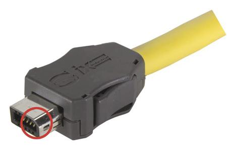 09451812561XL HARTING IX Industrial Series Male IX Industrial Connector, Cable Mount, Cat6a Straight 1 Port 10P10C -Way