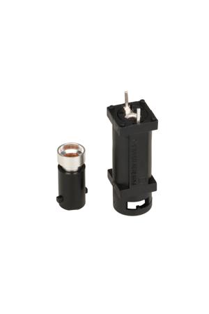 FX0456 Bulgin 10A PCB Mount Fuse Holder for 5 x 20mm Fuse, 1P, 250V ac