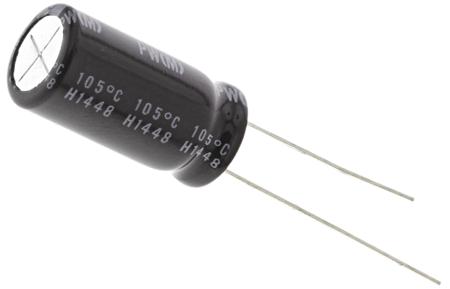 UPW1V471MPD Nichicon 470μF Aluminium Electrolytic Capacitor 35V dc, Radial, Through Hole -