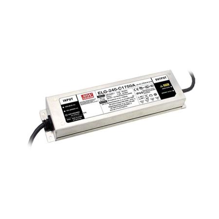 ELG-240-C1050B MEAN WELL LED Driver, 239V Output, 240W Output, 1.05A Output, Constant Current