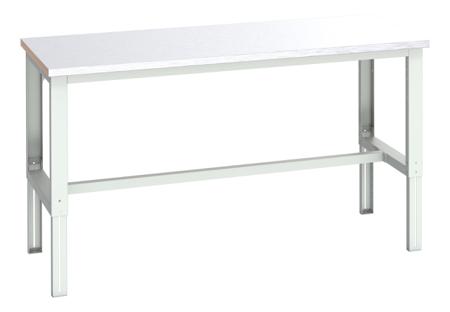 41004167-16V Bott 41004167.16V Sheet Steel Workbench, 350kg Max Load, Adjustable Height, 740 → 1140mm x 900mm x 1500mm