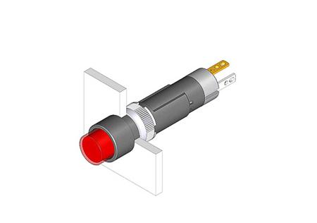 19-432.035 EAO Modular Switch Actuator for Use with 19 Series