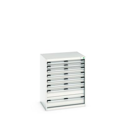 40020142-16V Bott 8 Cabinet, Steel, 1000mm x 650mm x 800mm, Light Grey