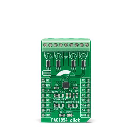 MIKROE-4291 MikroElektronika PAC1954 Click for PAC1954 for DC Motor 17 Click, Systems Equipped With The Mikrobustm Socket