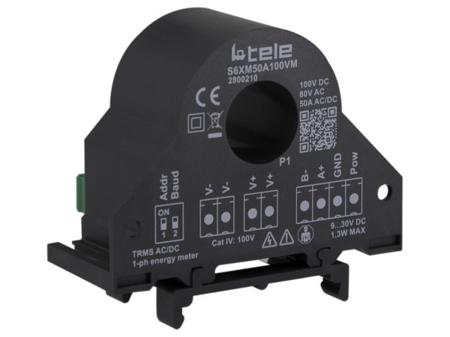 S6XM50A100VM Current Monitoring Relay, 1 Phase, 800V ac, DIN Rail