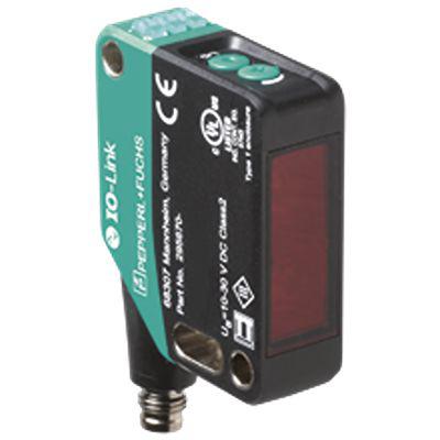 OBR25M-R200-2EP-IO-V15-L Pepperl + Fuchs Retroreflective Photoelectric Sensor, F Shaped Sensor, 0 → 25 m Detection Range IO-LINK