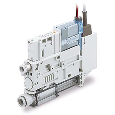 ZK2G15K5RWA-08 SMC Vacuum Ejector, 1.5mm nozzle , -91kPa 56L/min, ZH Series series