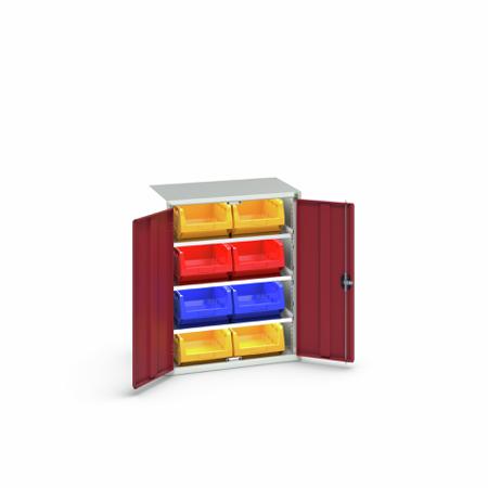 16926450.24 Bott 2 Door Sheet Steel Cupboard, 800 x 550 x 1000mm