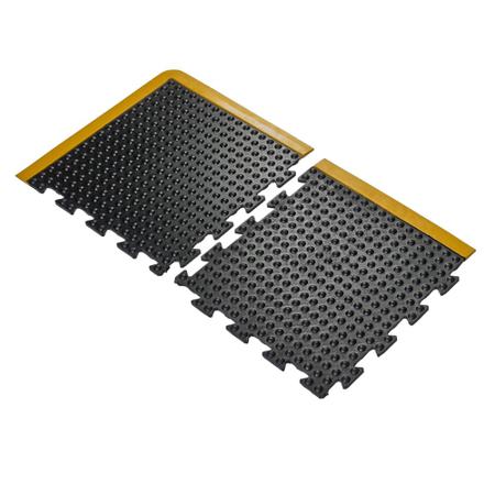 BF010009 COBA Bubblemat Interlocking Rubber Anti-Fatigue Mat x 500mm, 500mm x 14mm