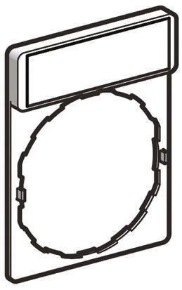 ZBY2164 Schneider Electric Legend Plate for use with XB4 Series