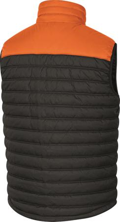 GDOONGO3X Delta Plus Grey/Orange Gilet, XXXL