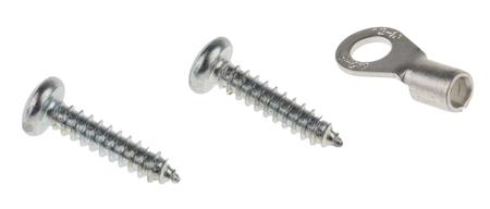 298-3913 RS Pro ESD Earth Bonding Bracket with 10 mm Stud, 4 mm Stud x 2