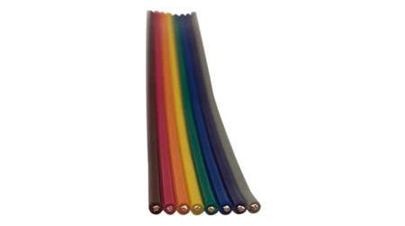RND-475-00811 Ribbon Cable,PVC,  8Pole 0.25mm²