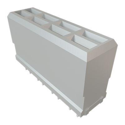 HPTS-6-S-D-VT Samtec, HPTS 3.2mm Pitch Universal Power Module Backplane Connector, Socket, Vertical, 2 Column, 2 Row,