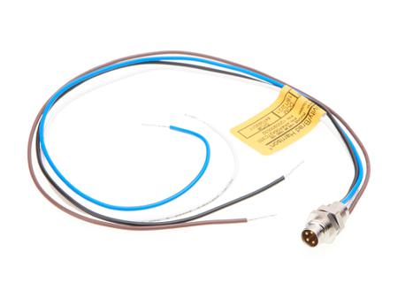 1200900032 TE Connectivity Industrial Circular Connectors, 4 Contacts, Panel Mount, M8 Connector, Plug, Male, IP67, 120090 Series