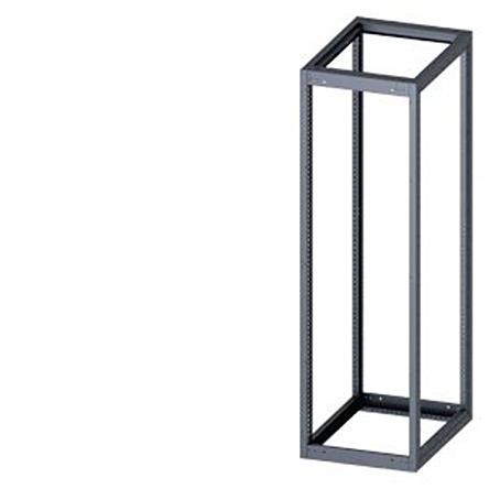 8MF1068-2GS30 Siemens 8MF1 Series Steel Support Frame, 2000mm H, 600mm W, 800mm D, 2000mm L For Use With Standard Empty Enclosure