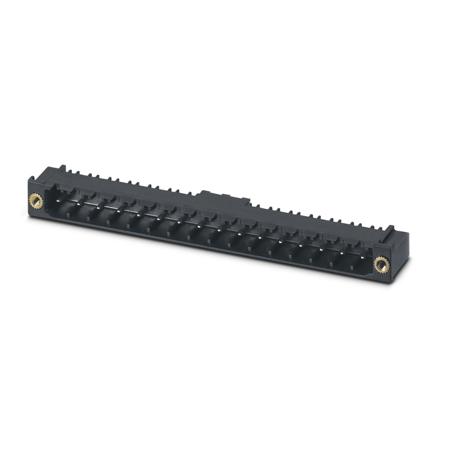 1836803 Phoenix Contact CC Series Straight Solder PCB Header, 14 Contact(s), 5 mm Pitch, 1 Row