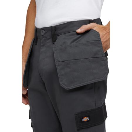 DK0A4Z43CHB1 Dickies DK0A4Z43 's Charcoal/Black Trousers Regular, Size 32 17.25 → 17.75in W