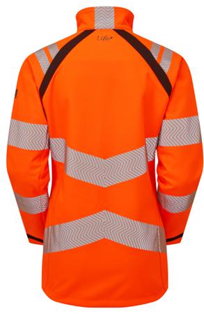 LFE916-3XL PULSAR LFE916 Orange Men Hi Vis Softshell Jacket, 3XL