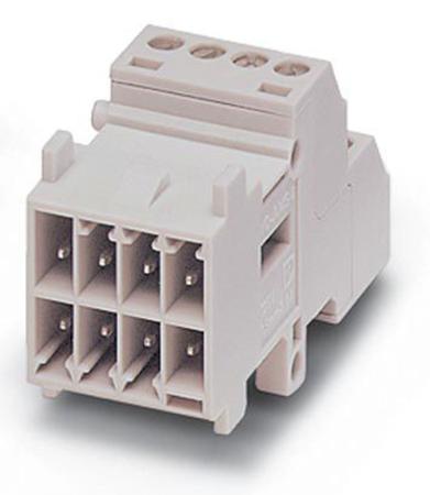 1854022 Phoenix Contact Heavy Duty Power Connector Insert, 10A, VC-AMS 8 Series, 8 Contacts